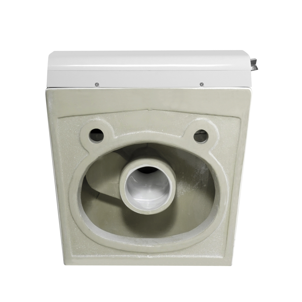Унитаз-биде подвесной Abber Rechteck AC1215S 60x36x38 (белый), электронный, с импульсным смывом