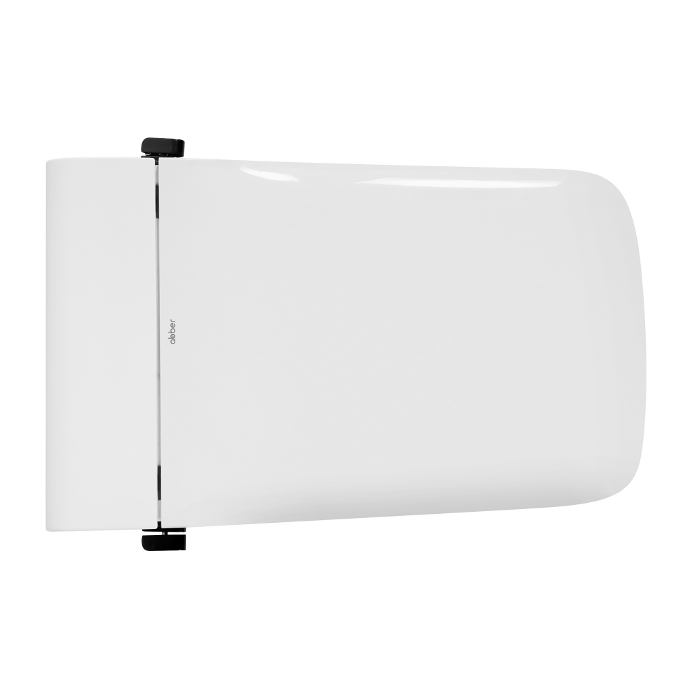Унитаз-биде подвесной Abber Rechteck AC1215S 60x36x38 (белый), электронный, с импульсным смывом