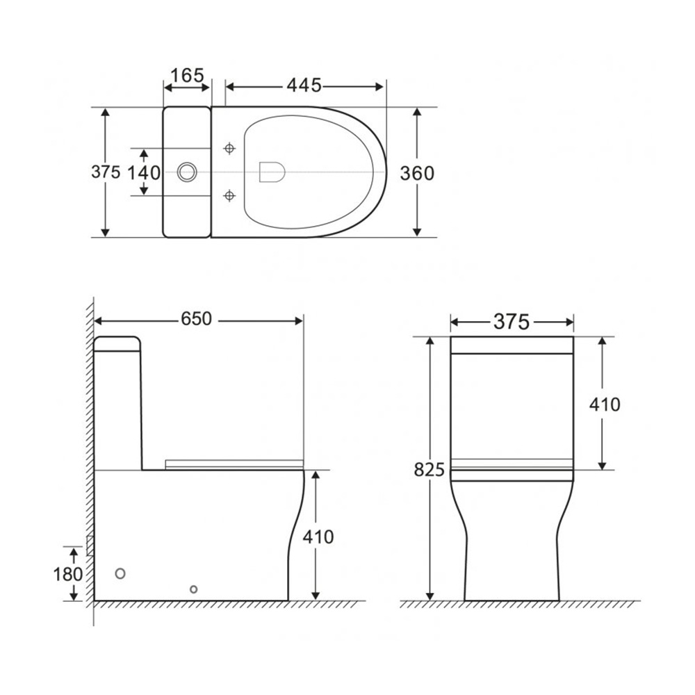Бачок для унитаза BelBagno Ancona BB1224T (белый)