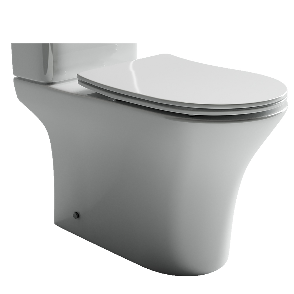 Унитаз напольный Ceramica Nova Fortuna CN9001-B 40х34 без бачка, с креплением и сиденьем (белый)