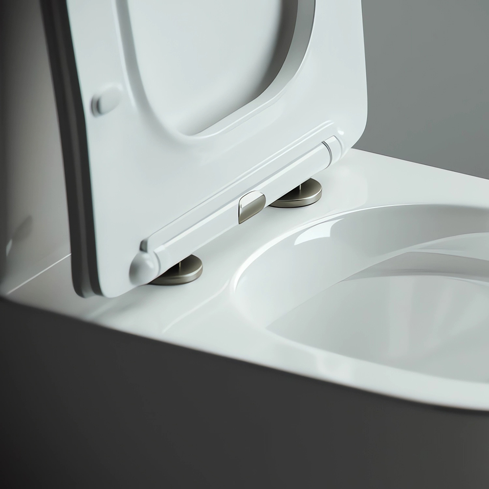 Унитаз напольный Ceramica Nova Metropol CN4001 62х34 с креплением и сиденьем (белый)