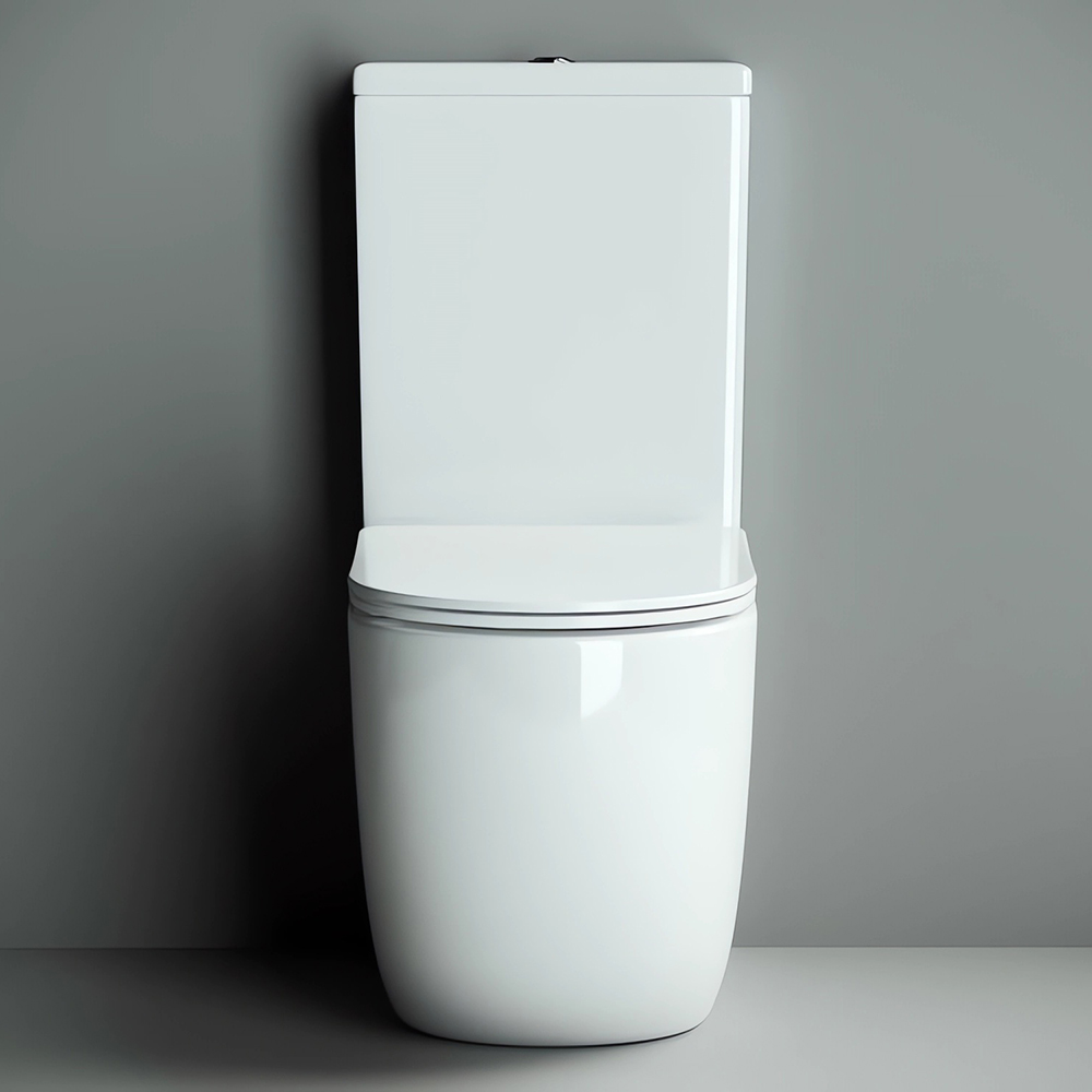 Унитаз напольный Ceramica Nova Metropol CN4001 62х34 с креплением и сиденьем (белый)