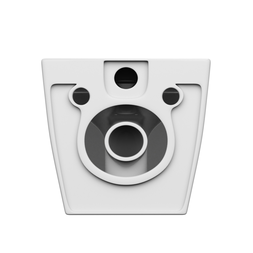 Унитаз подвесной Abber Ultra AC1301 51.5x36x36 (белый)