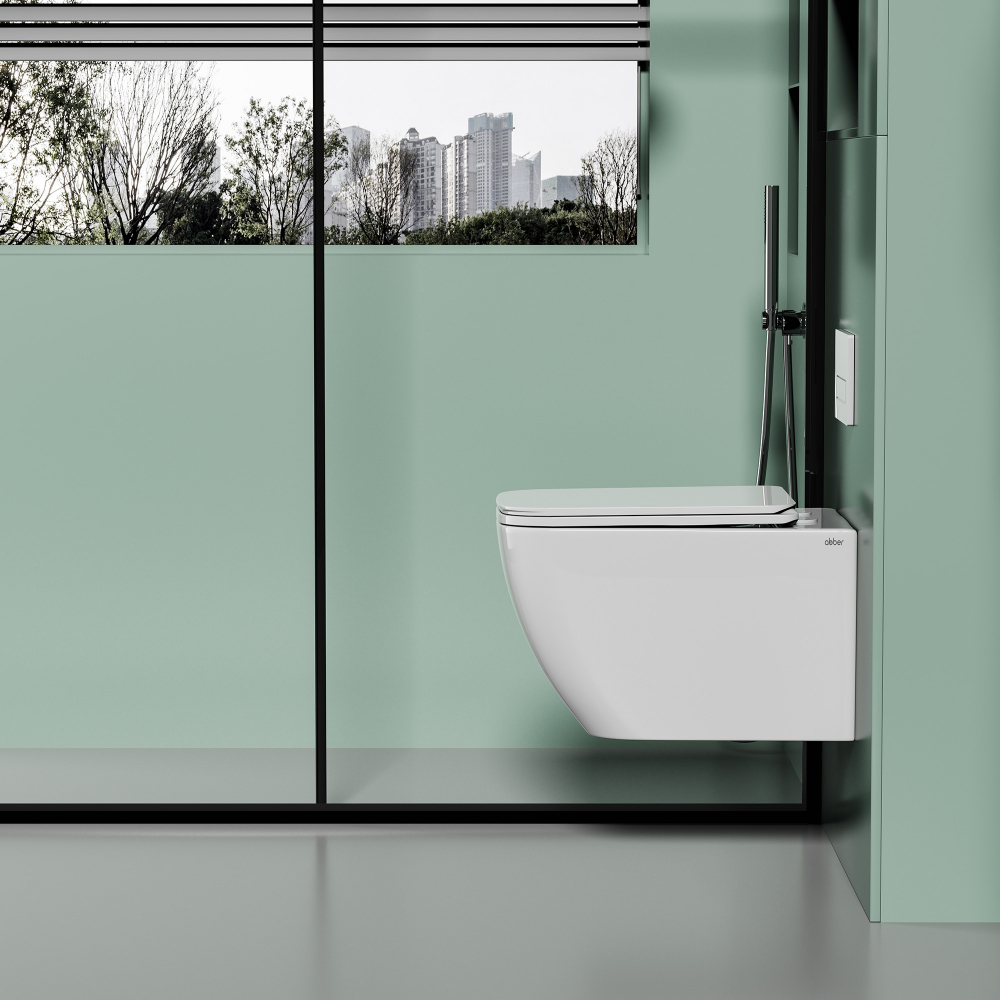 Унитаз подвесной Abber Ultra AC1303 52x32x32 (белый)