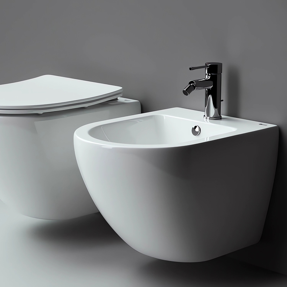 Унитаз подвесной Ceramica Nova Metropol CN4002 49х37 с креплением и сиденьем (белый) 