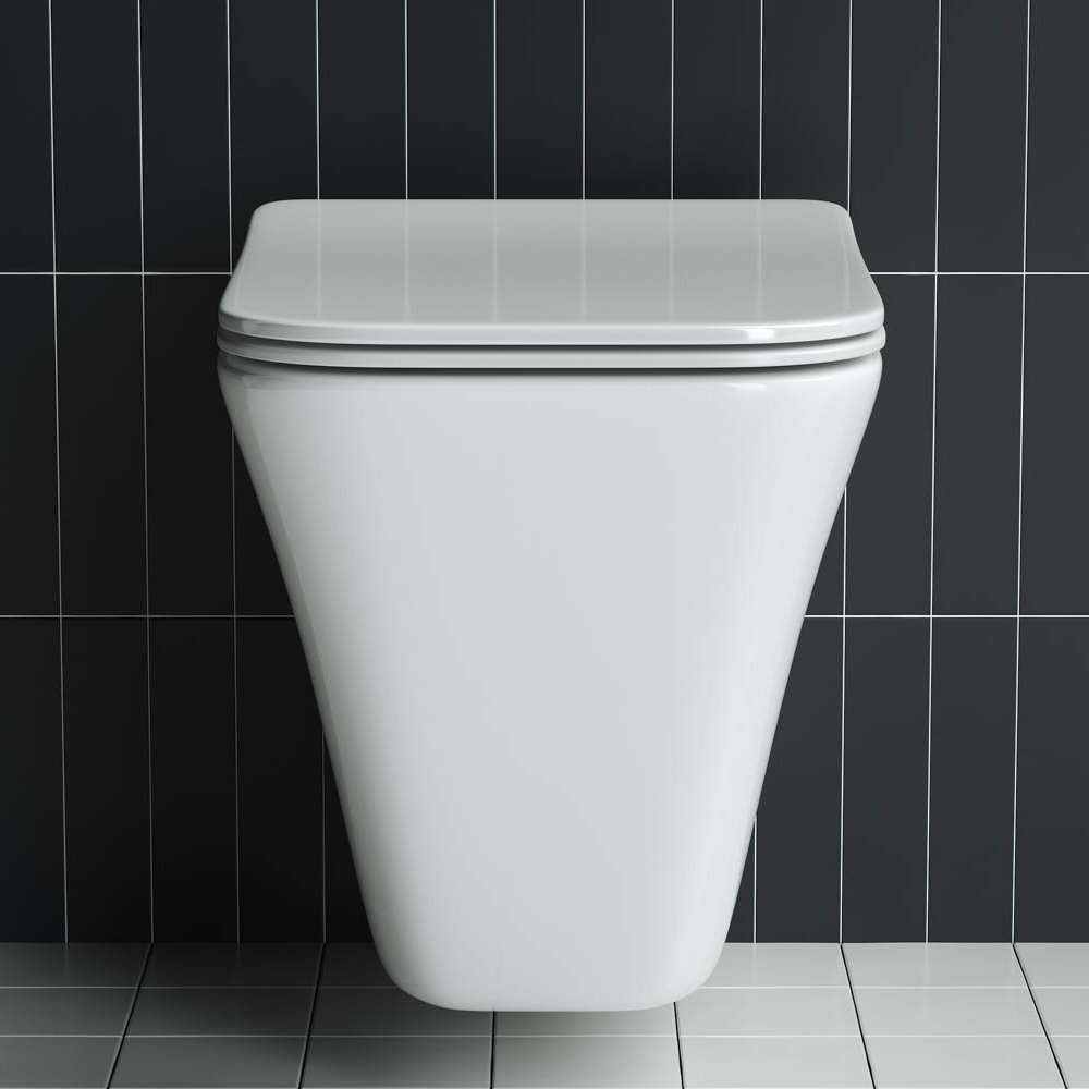 Унитаз подвесной Ceramica Nova Mono CN1902 50х35 с сиденьем и креплением (белый) 