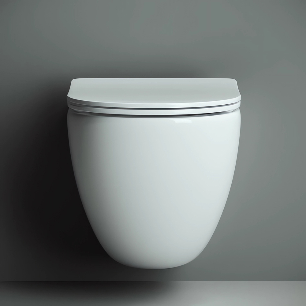 Унитаз подвесной Ceramica Nova Mono CN1905 50х35 с сиденьем и креплением (белый)