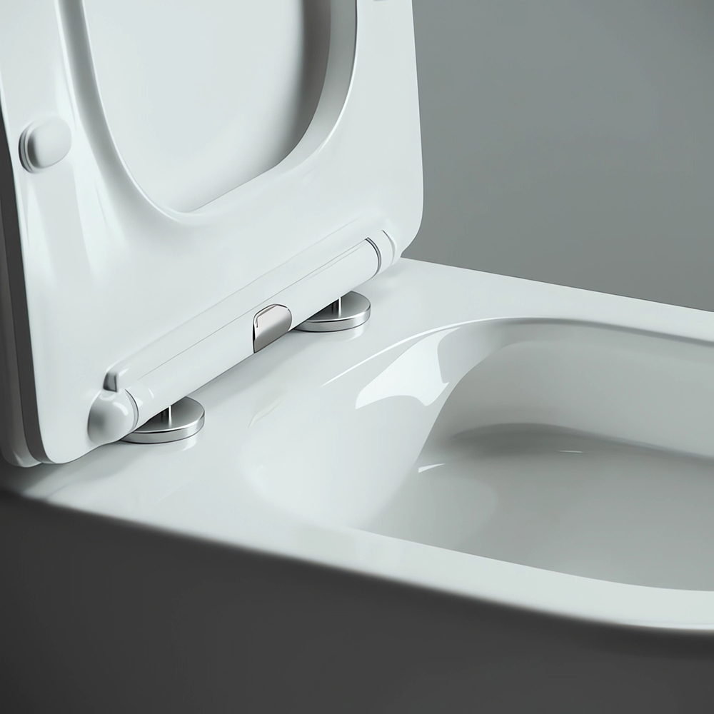 Унитаз подвесной Ceramica Nova Mono CN1905 50х35 с сиденьем и креплением (белый)