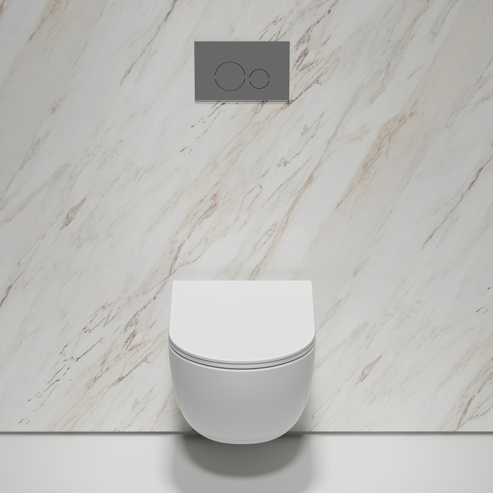 Унитаз подвесной Ceramicanova Modena CN6063 49x35.5 (белый) с сиденьем и крышкой