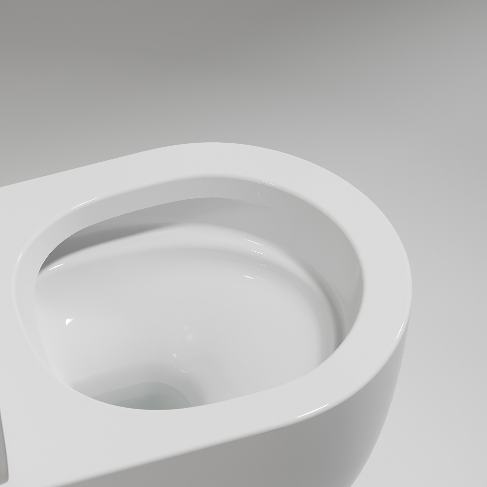 Унитаз подвесной Ceramicanova Modena CN6063 49x35.5 (белый) с сиденьем и крышкой