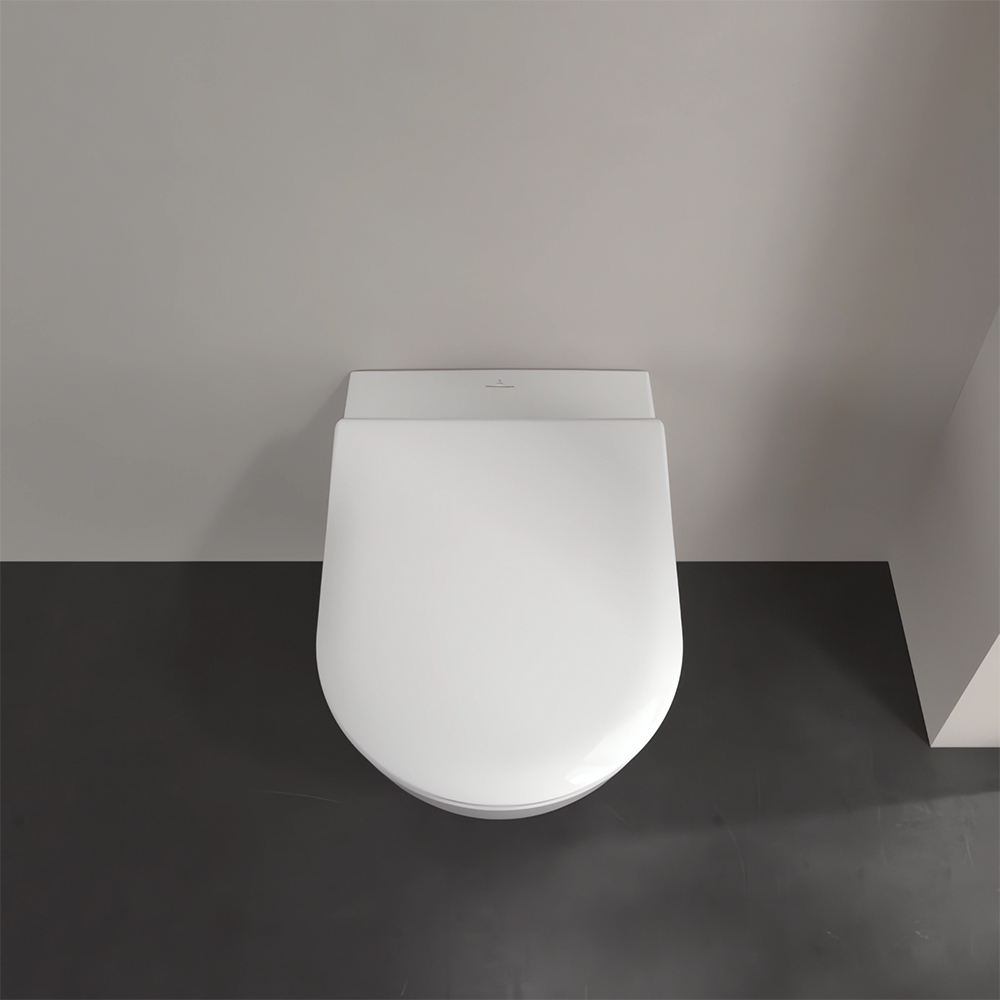 Унитаз подвесной Villeroy & Boch Subway 2.0 5614R201 56х37 с сиденьем и креплением (белый)