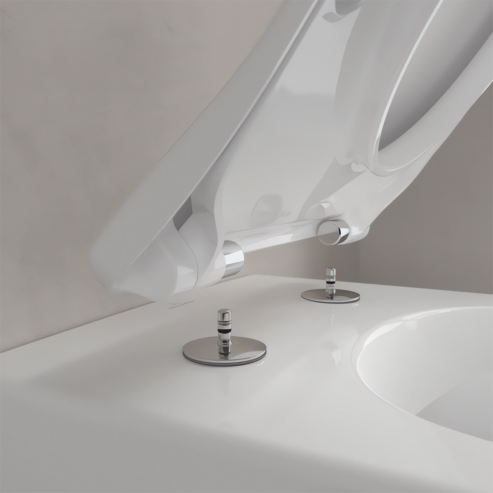 Унитаз подвесной Villeroy & Boch Subway 2.0 5614R201 56х37 с сиденьем и креплением (белый)