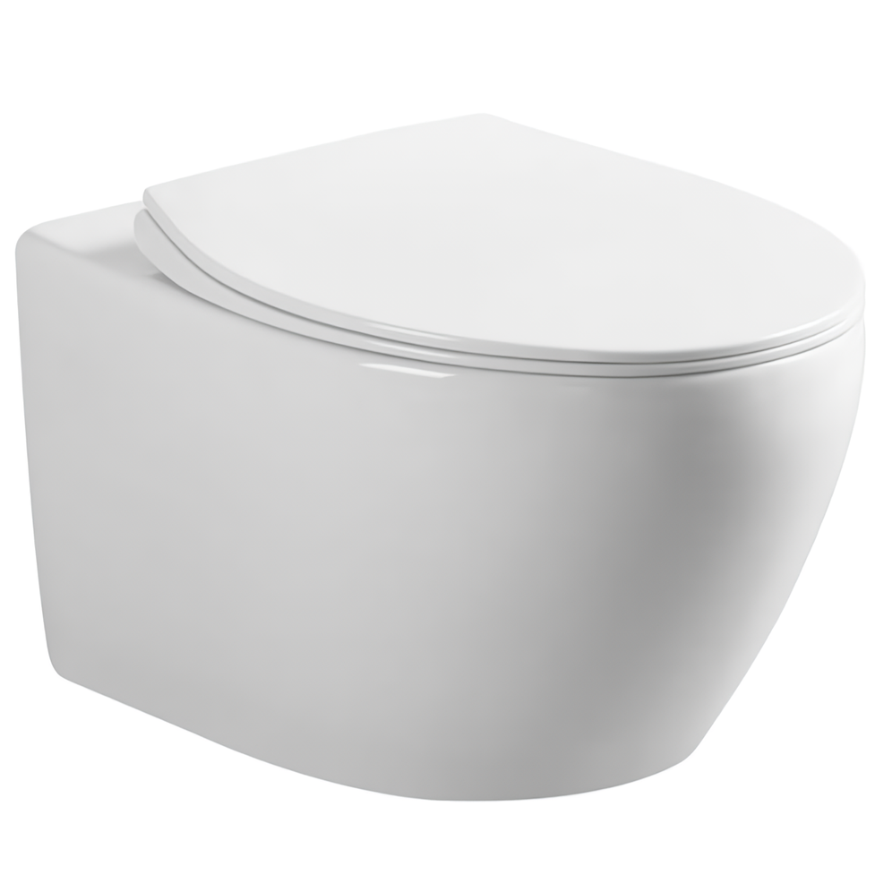 Унитаз подвесной Vincea Felice VT1-25 53x38x35 (белый), безободковый с быстросъемным сиденьем