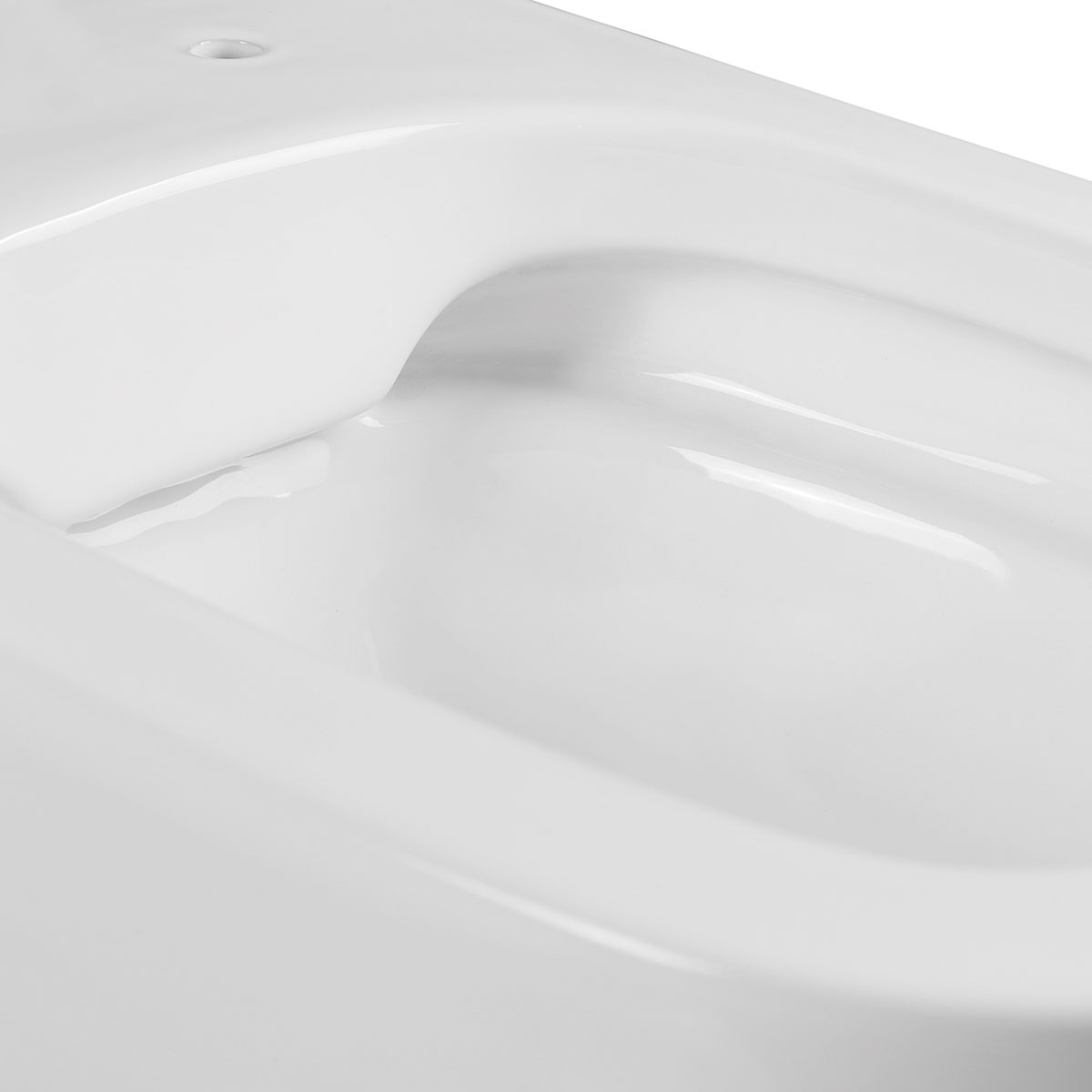 Унитаз подвесной Vincea Idea VT1-33 51x35x36 (белый), безободковый с быстросъемным сиденьем