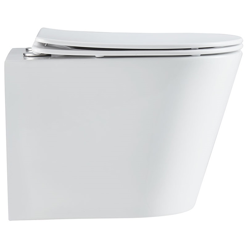 Унитаз подвесной Vincea Tornado Piatti VT1-11T 51.5x35.5x36.5 (белый), с быстросъемным сиденьем