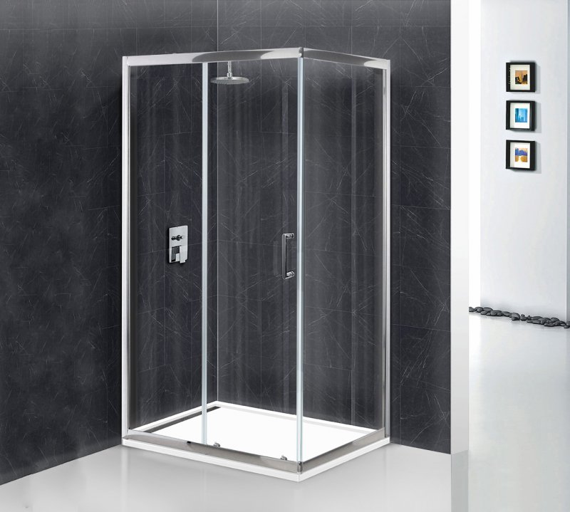 Душевой уголок BelBagno Uno UNO-AH-1-100/80-C-Cr 100x80