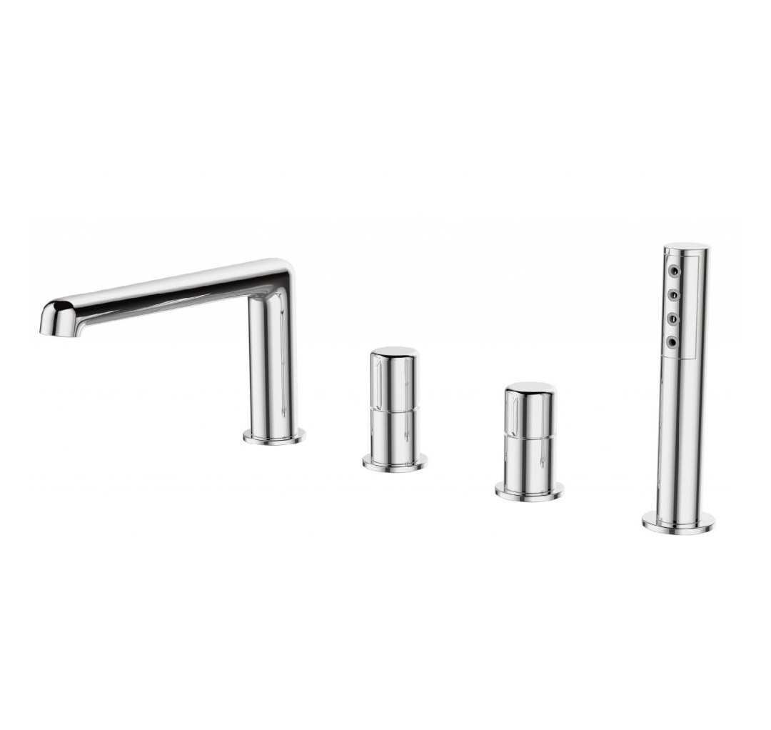 Смеситель для ванны BelBagno Uno UNO-BVD4-CRM