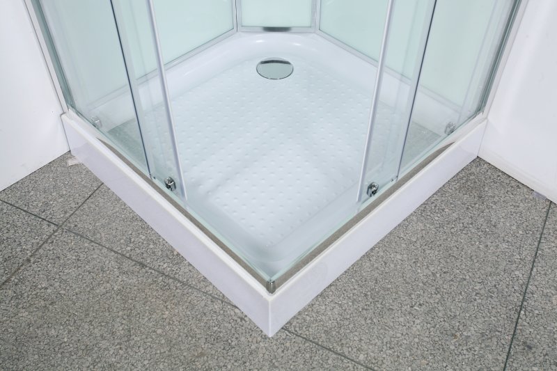 Душевая кабина BelBagno Uno UNO-CAB-A-2-90-C-CR