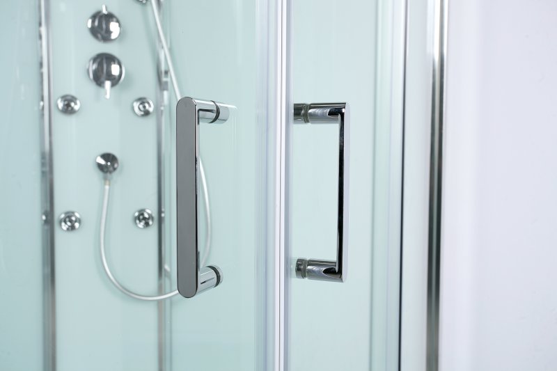 Душевая кабина BelBagno Uno UNO-CAB-A-2-90-C-CR