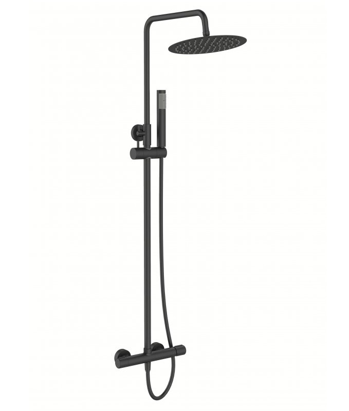 Душевая стойка BelBagno Uno UNO-DOCM-NERO
