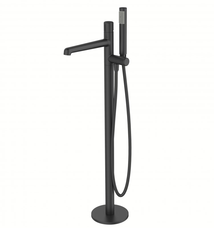 Смеситель напольный BelBagno Uno UNO-FMT-NERO