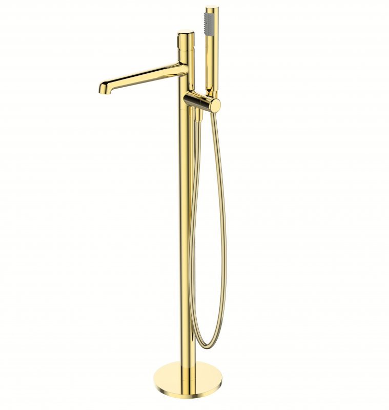 Смеситель напольный BelBagno Uno UNO-FMT-ORO