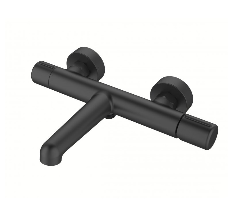 Смеситель для ванны и душа BelBagno Uno UNO-VASM-NERO