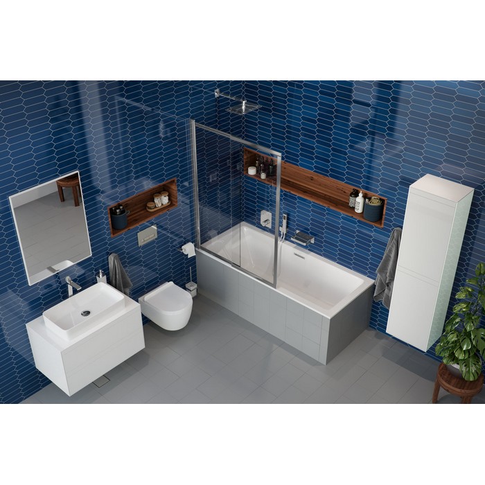 Ванна акриловая Excellent Heaven Slim WAEX.HEV17WHS 170x75 (белый)