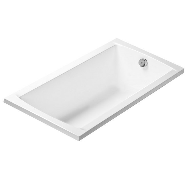 Ванна акриловая пристенная Excellent Aquaria WAEX.AQU17WH 170x75 (белый глянец), без слива-перелива