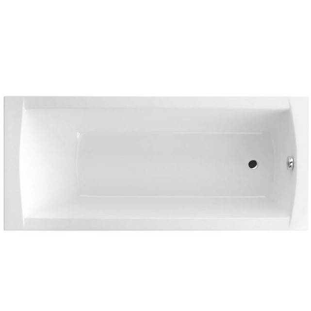 Ванна акриловая пристенная Excellent Aquaria WAEX.AQU17WH 170x75 (белый глянец), без слива-перелива