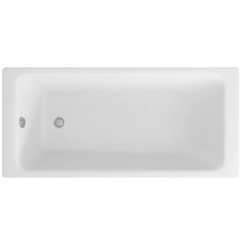 Ванна чугунная Delice Parallel DLR220503 150х70 (белый), встраиваемая