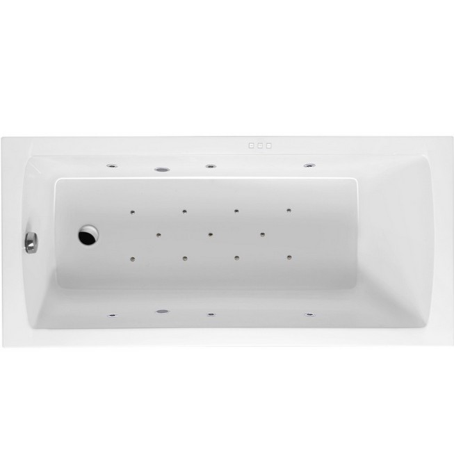 Ванна гидромассажная Excellent Aquaria Relax WAEX.AQU16.RELAX.CR 160x70 (хром), на каркасе, со сливом-переливом