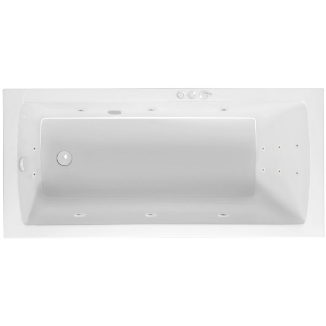 Ванна гидромассажная Excellent Aquaria Smart WAEX.AQU17.SMART.WH 170x75 (белый), на каркасе, со сливом-переливом