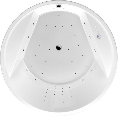 Ванна гидромассажная встраиваемая Excellent Great Arc NANO WAEX.GRE16.NANO.CR 160 (хром, белый), каркас, слив-перелив