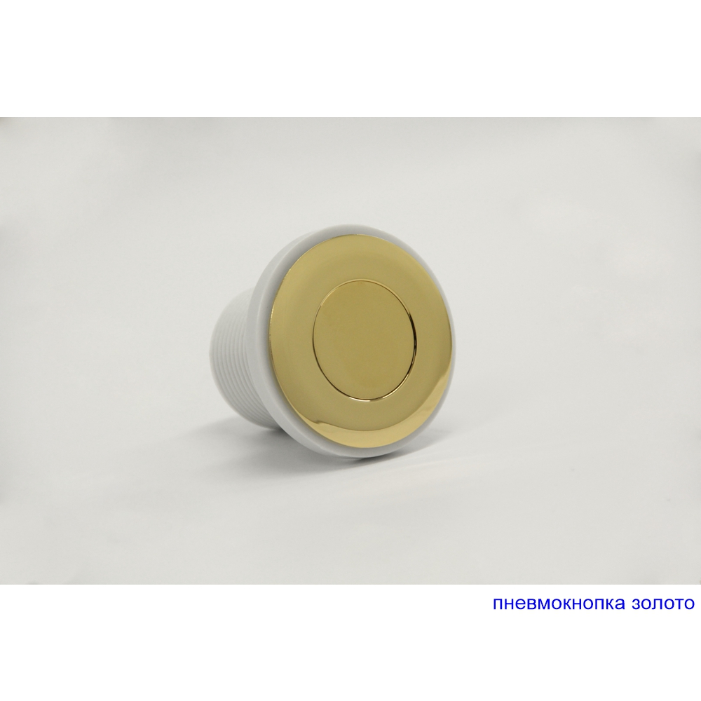Ванна гидромассажная Whitecross Wave Slim SOFT 0111.180080.100.SOFT.GL 180x80 (белый глянцевый, золотой), каркас, слив-перелив