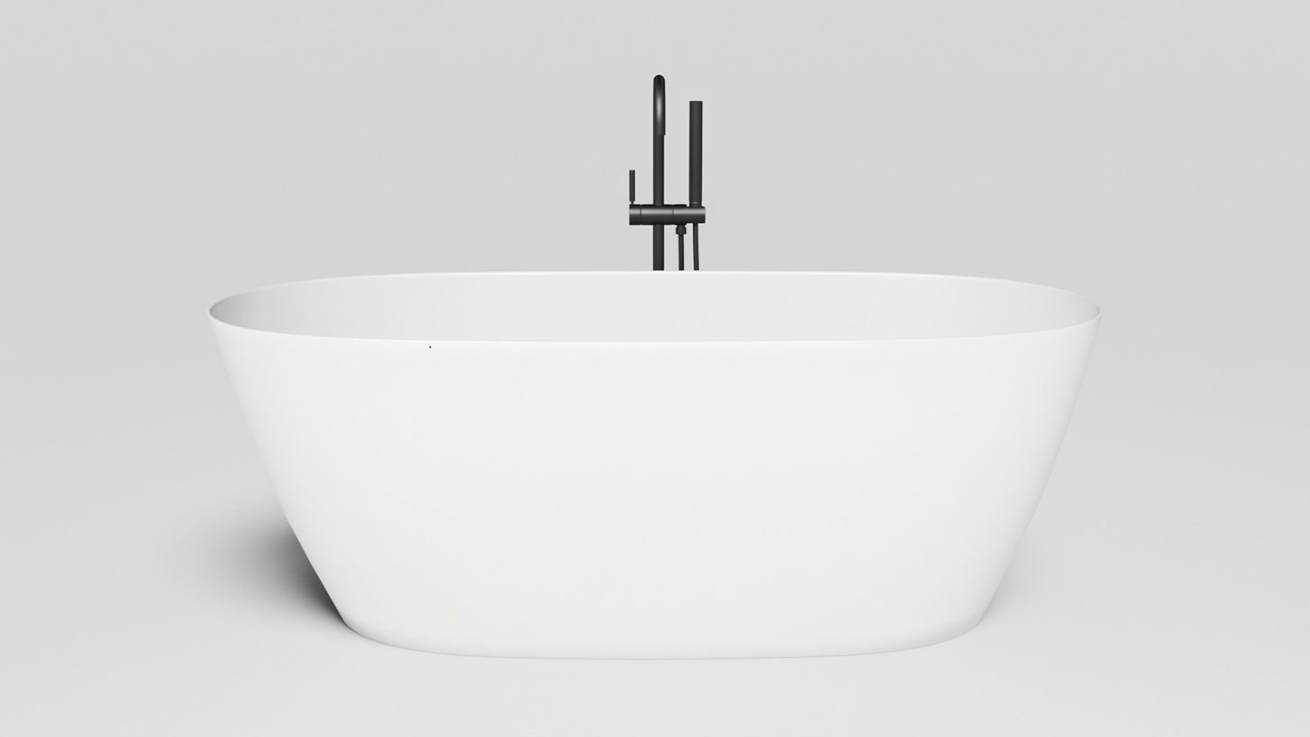 Ванна отдельностоящая Salini Sofia Light S-Sense 103611G 164x76x58 (белый глянцевый), донный клапан, сифон, без перелива