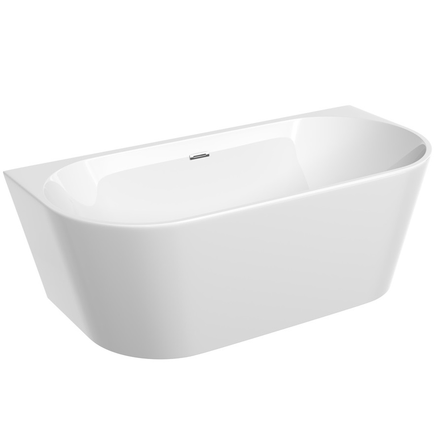 Ванна отдельностоящая Sancos First FB10 170x80 (белый), со сливом-переливом