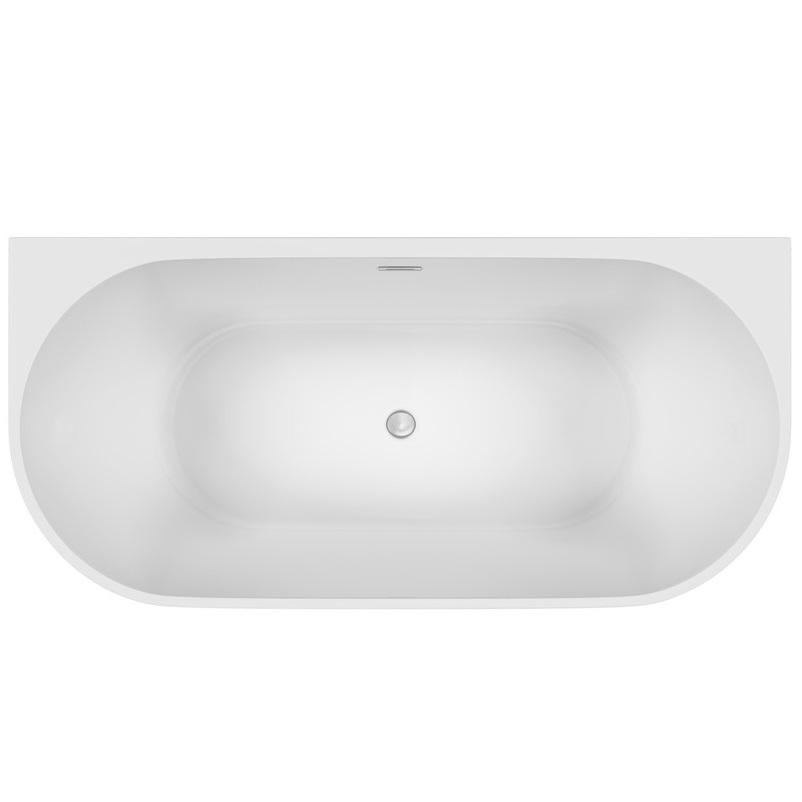 Ванна отдельностоящая Sancos First FB10 170x80 (белый), со сливом-переливом