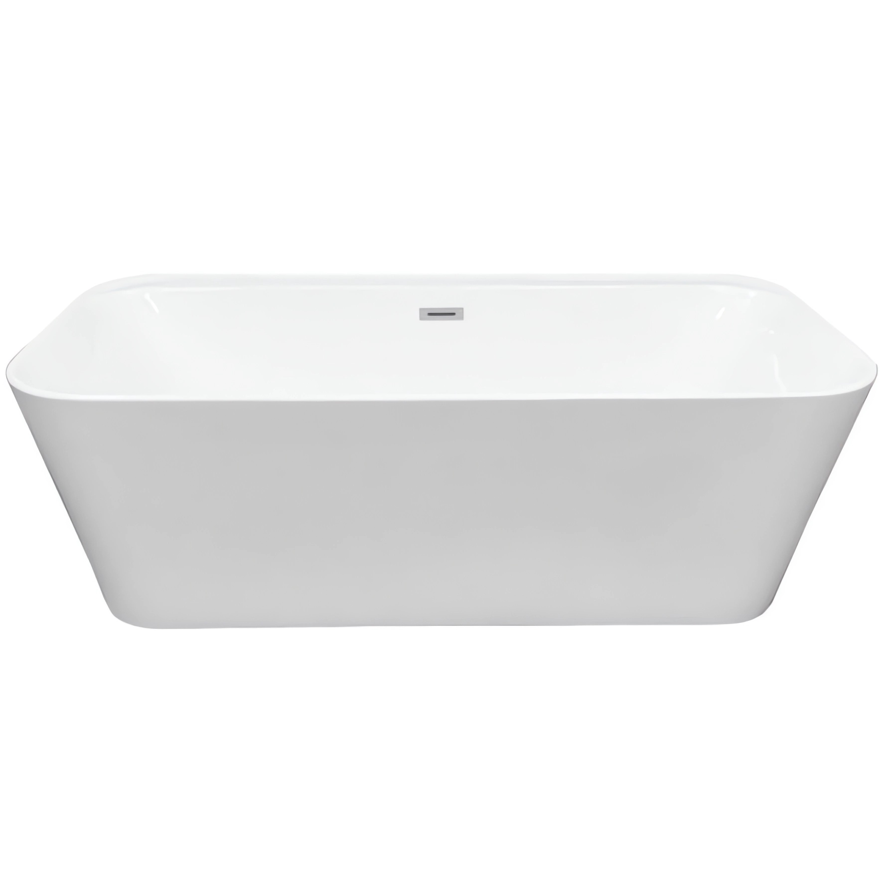 Ванна отдельностоящая Vincea VBT-401-1700 170x80 (белый ), слив-перелив в комплекте 