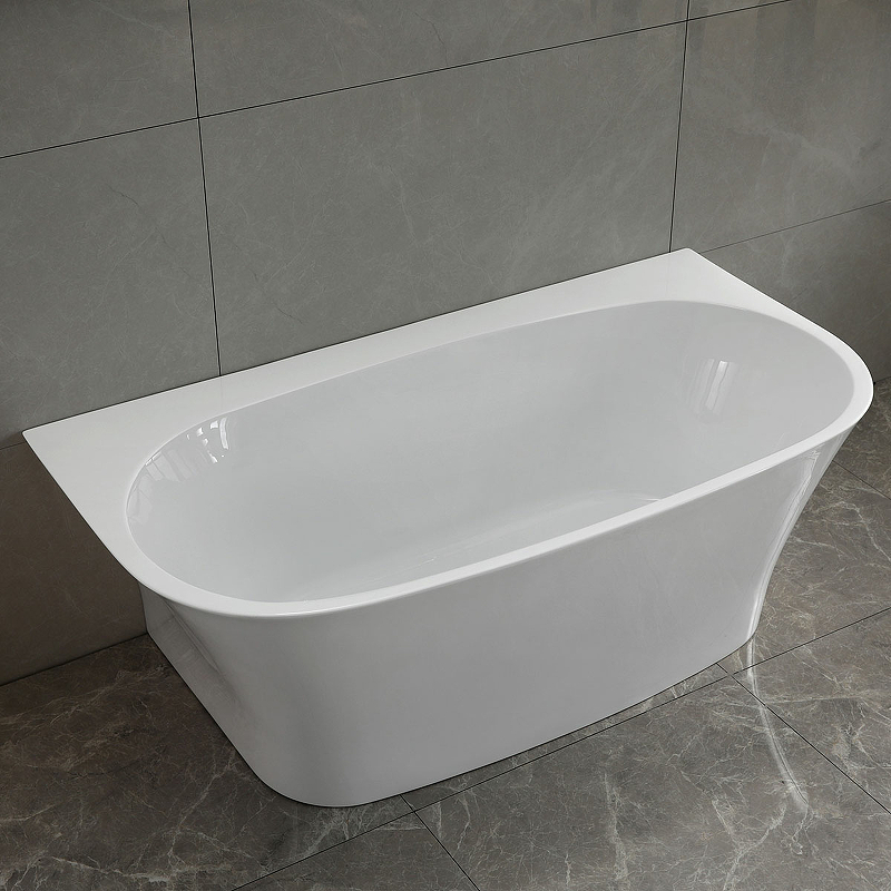 Ванна отдельностоящая Vincea VBT-423-1700 170x90 (белый), слив-перелив в комплекте