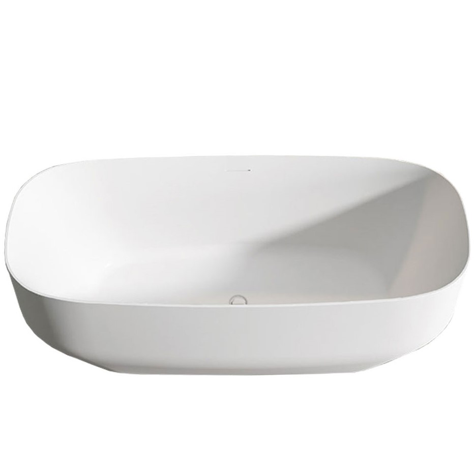 Ванна отдельностоящая Vincea VBT-630 170x75 (белый), слив-перелив в комплекте 