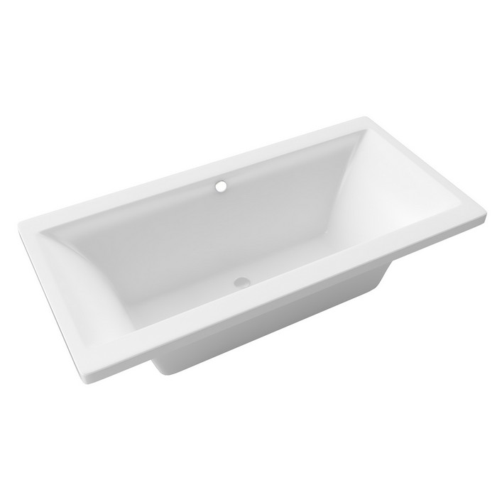 Ванна пристенная акриловая Excellent Pryzmat WAEX.PRY18WH 180x80 (белый глянец), без слива-перелива