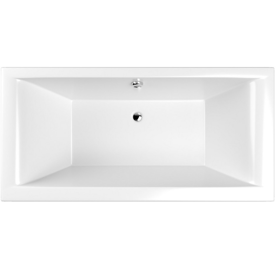 Ванна пристенная акриловая Whitecross Savia Duo 0103.170080.100 170x80 (белый глянцевый), без слива-перелива