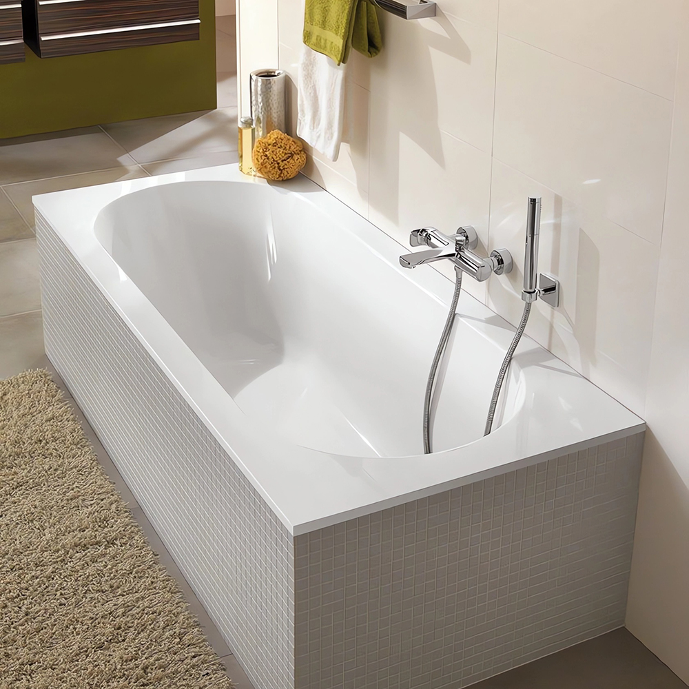Ванна пристенная Villeroy & Boch Oberon UBQ170OBE2V-01 170х75 (белый)