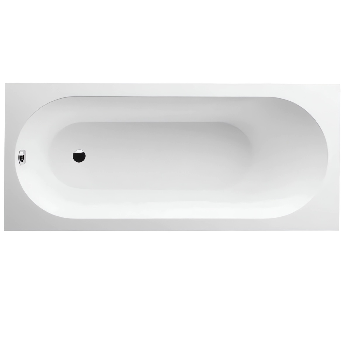 Ванна пристенная Villeroy & Boch Oberon UBQ180OBE2V-01 180х80 (белый)