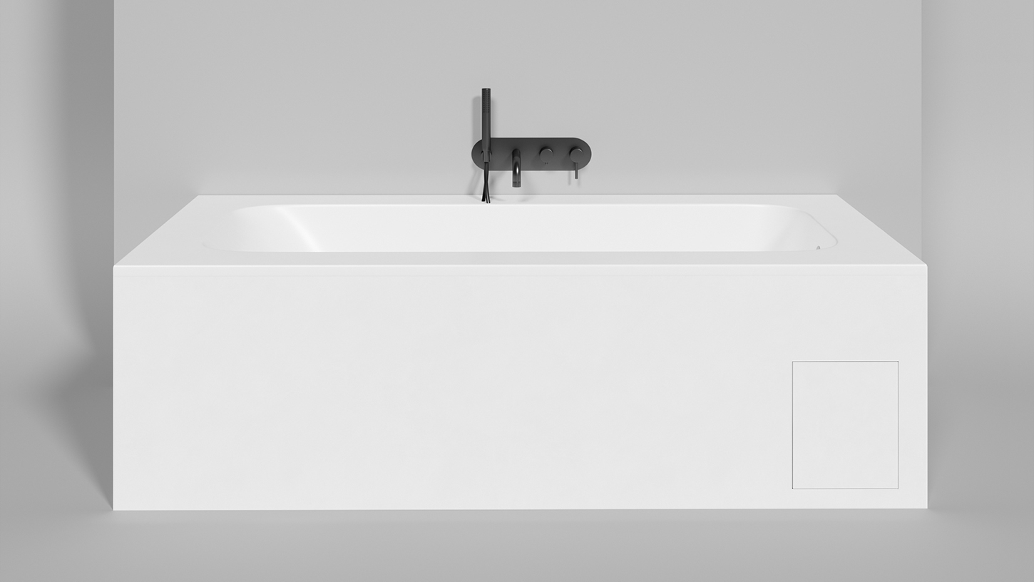 Ванна встраиваемая Salini S-Sense Orlanda Plus 102014G 190x100.4x60 (белый глянцевый), без донного клапана