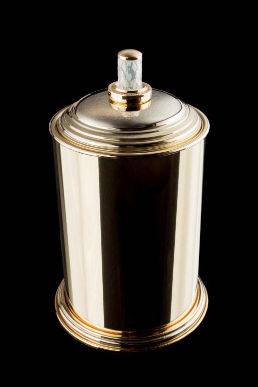 Ведро напольное Boheme Murano Cristal 10907-CRST-G (золотой)