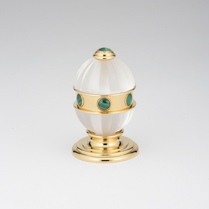 Вентиль смесителя для раковины THG Amboise Malachite A1J-F01-35 (золотой, малахит)