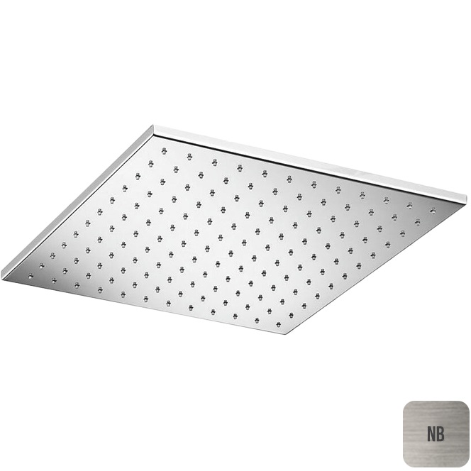 Верхний душ потолочный Almar Emotion Square E044039.NB 30х30 (никель брашированный)