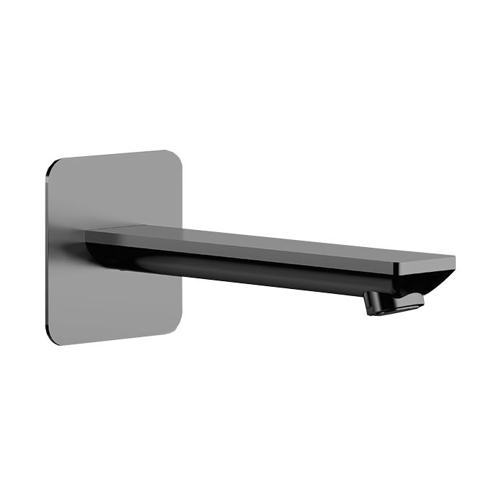 Излив для ванны Remer Energy Matt Brushed Nickel 91EYNPO (никель брашированный мат.), 18 см